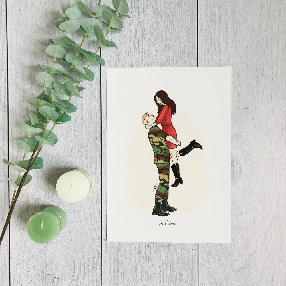 Poster personnalisable Bienvenue à la maison(produit numérique)